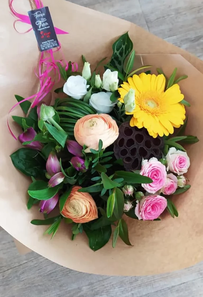 Le Temps Dune Fleur Fleuriste Guipry Messac Anniversaire 1